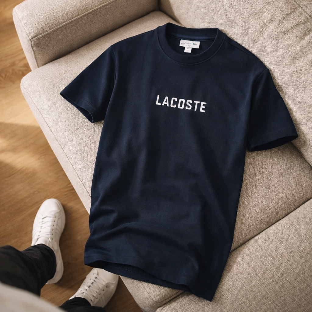Lacoste Bisiklet Yaka T-Shirt