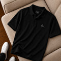 "Beymen Club" Polo Yaka Siyah Basic Tişört